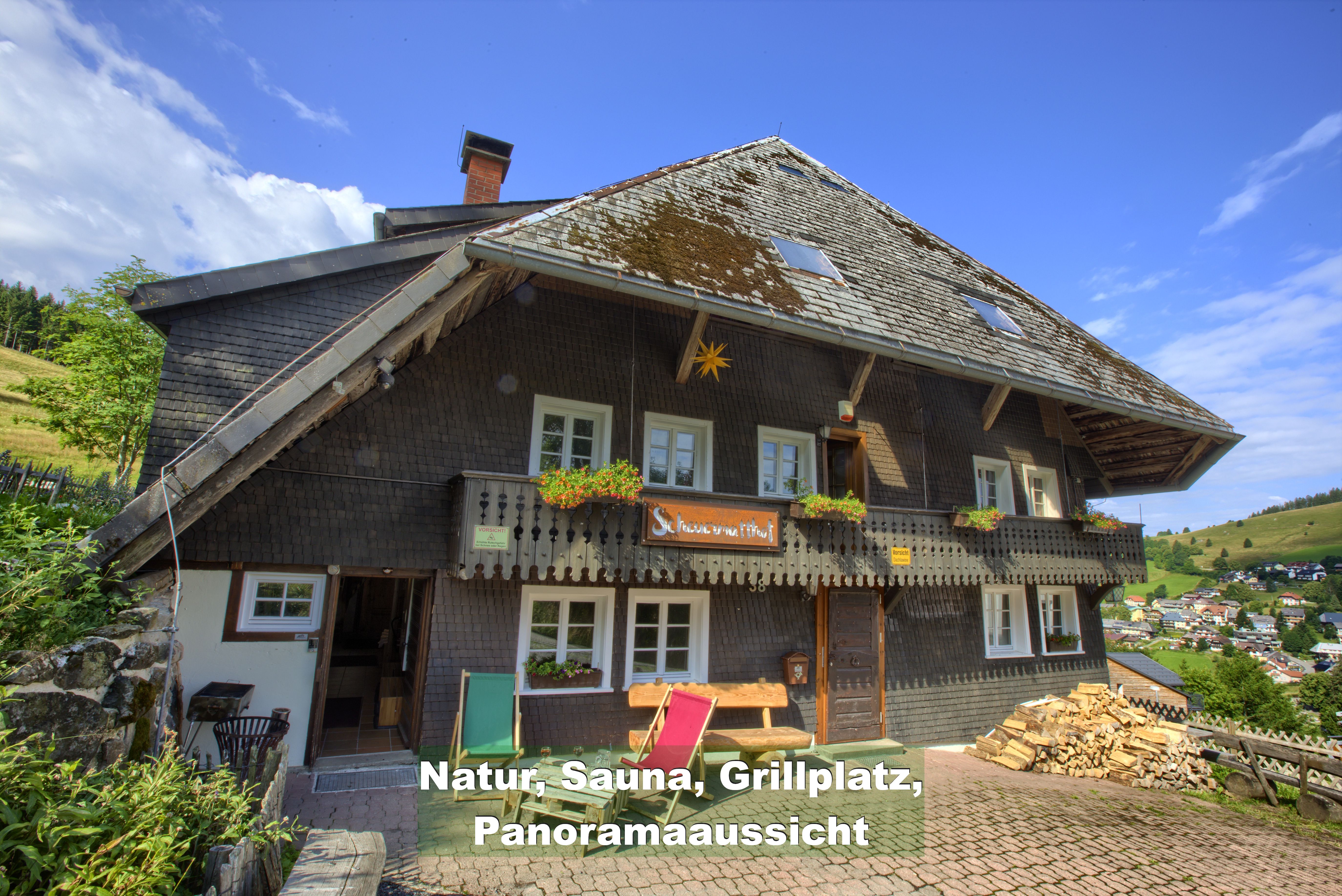 Black Forest chalet in mountain surroundings